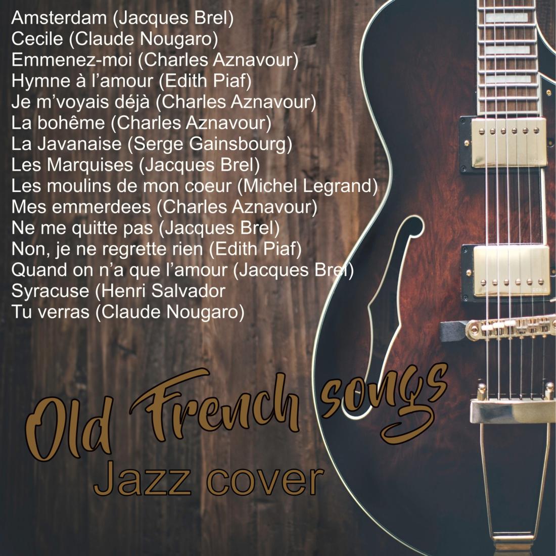 Album 'Old French songs - Jazz cover'